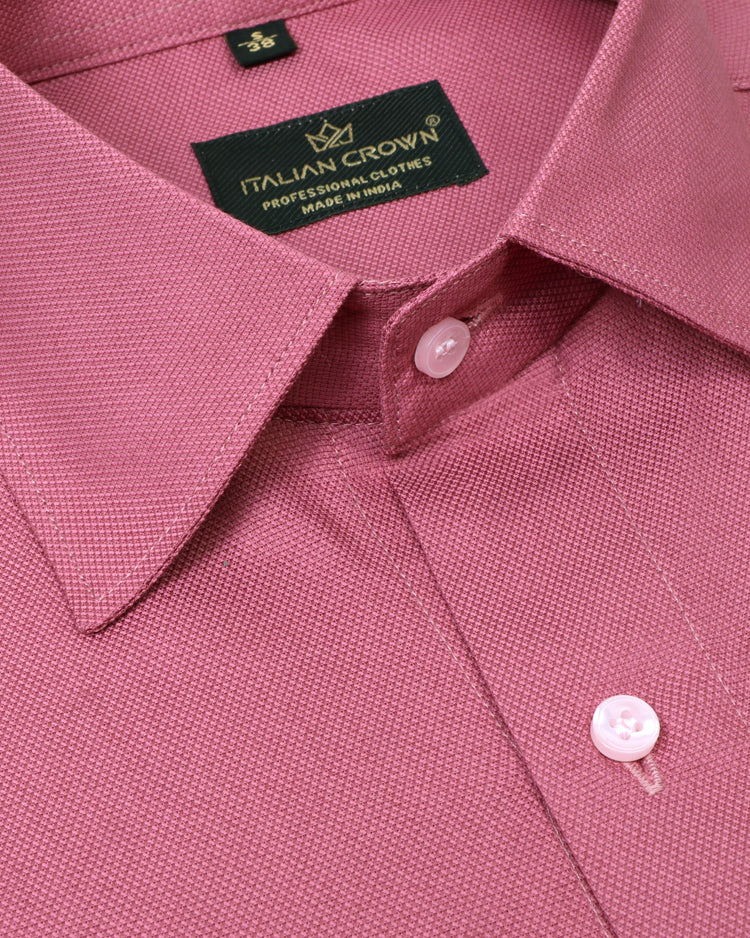 Oxford pink shirt