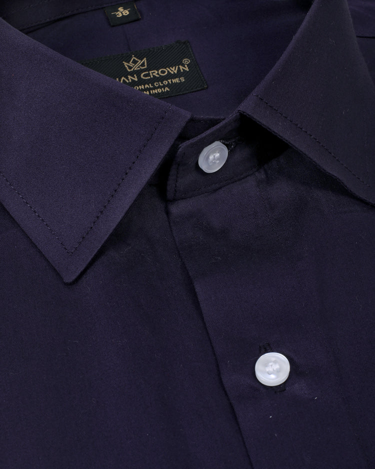 Mens office shirts with spread collar