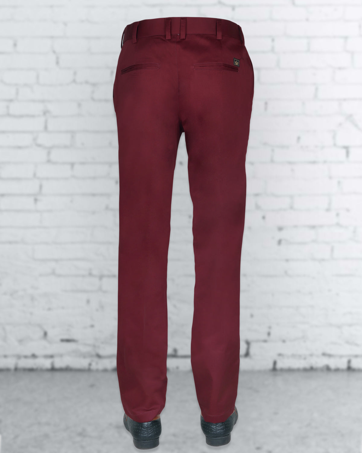 maroon trousers for men