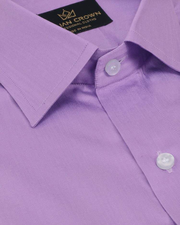 plain purple shirt